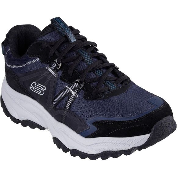 Skechers Mens Vigor AT Richwood Leather Sneakers / Navy/Gray